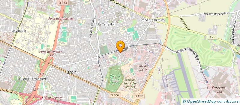 localisation de l'entreprise MADAME HAIRA AYOUBA  BRON