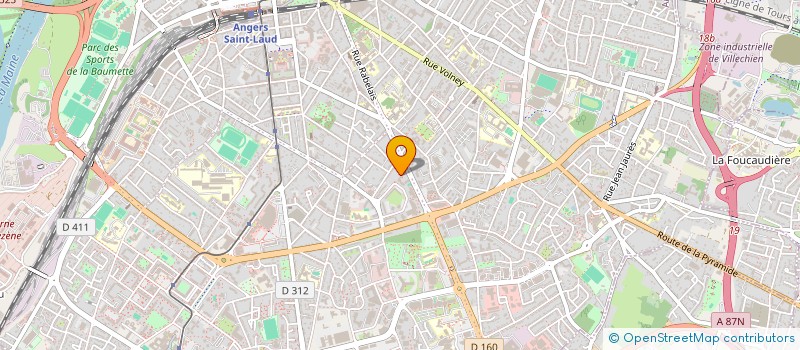 localisation de l'entreprise MADAME HAJAR ABDELLAOUI à ANGERS