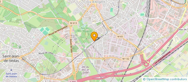 localisation de l'entreprise MADAME HAJAR AHMADOUCH à MONTPELLIER