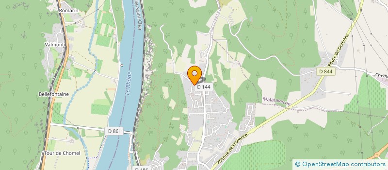 localisation de l'entreprise MADAME HAJAR BENMHAMMED  DONZERE