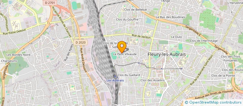 localisation de l'entreprise MADAME HAJAR EDGHOUGHI à FLEURY-LES-AUBRAIS