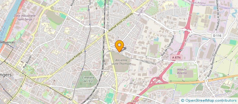 localisation de l'entreprise MADAME HAJAR EL HAMZAOUI à ANGERS