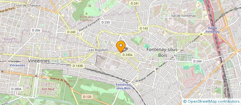 localisation de l'entreprise MADAME HAJAR HAMINI à FONTENAY-SOUS-BOIS
