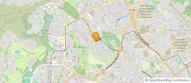localisation de l'entreprise MADAME HAJAR SMAIN à MONTPELLIER