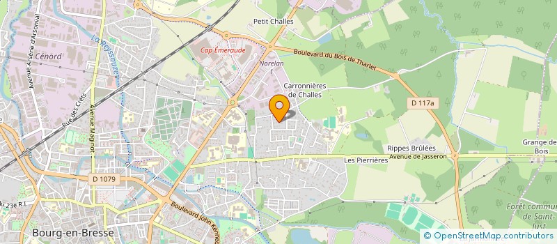 localisation de l'entreprise MADAME HAJAR TOUITO à BOURG-EN-BRESSE