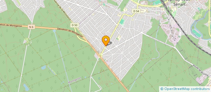 localisation de l'entreprise MADAME HAJARE JLILIA  BRUNOY