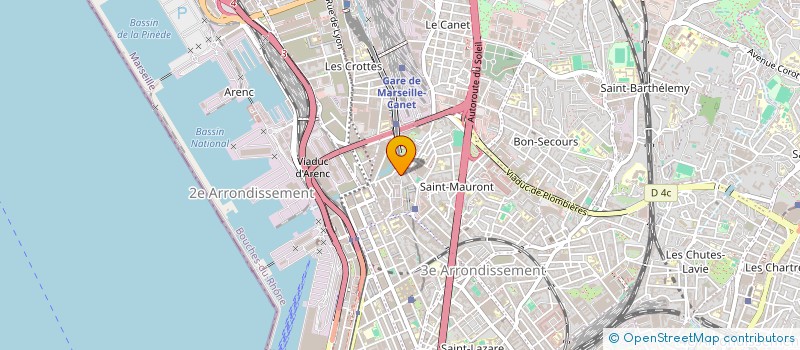 localisation de l'entreprise MADAME HAJER AYADI à MARSEILLE