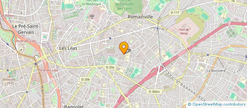 localisation de l'entreprise MADAME HAJER MALEK à MONTREUIL