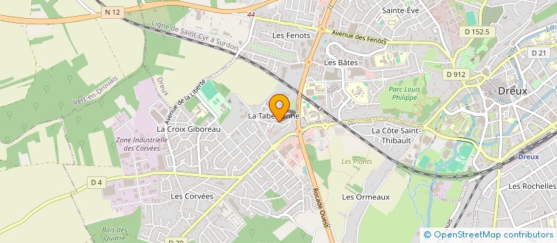 localisation de l'entreprise MADAME HAJIRA NAMOUCHI à VERNOUILLET