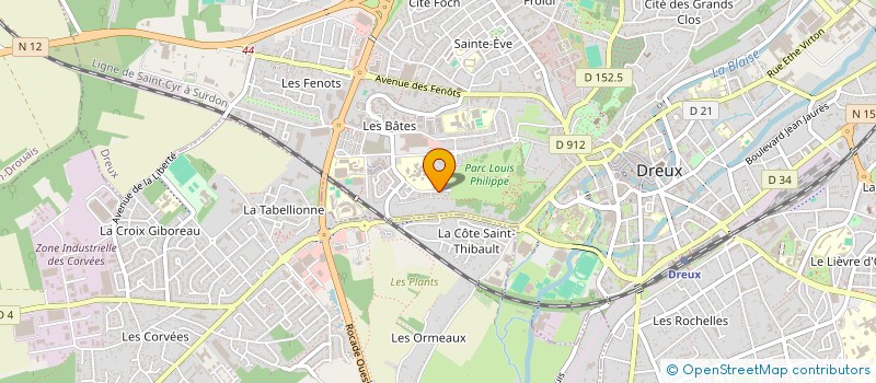localisation de l'entreprise MADAME HAJIRATA COULIBALY à DREUX