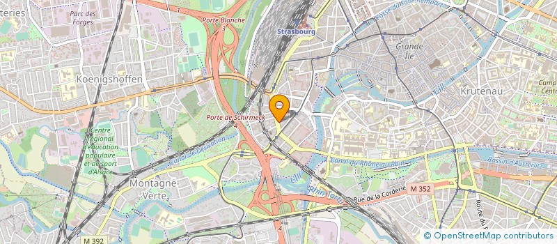 localisation de l'entreprise MADAME HAJNALKA MARSI JOZSEFNE à STRASBOURG