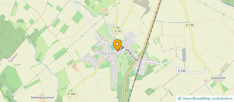 localisation de l'entreprise MADAME HAJNALKA PERNYESZ à SALMBACH
