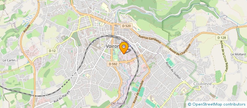 localisation de l'entreprise MADAME HAJNALKIA LAZAR à VOIRON