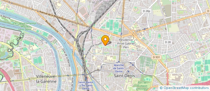 localisation de l'entreprise MADAME HAJRABIBI TAGARI à SAINT-DENIS