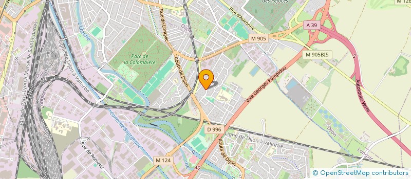 localisation de l'entreprise MADAME HAKIJE BEQAJ  LONGVIC