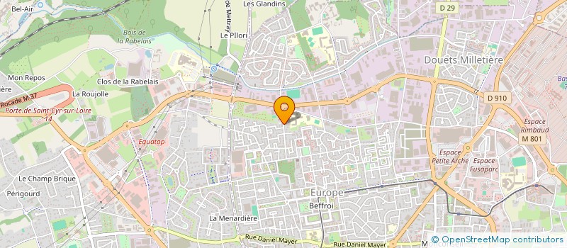 localisation de l'entreprise MADAME HAKILA MAROUF à TOURS
