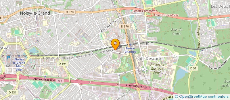 localisation de l'entreprise MADAME HAKIMA ABDALLAH  NOISY-LE-GRAND