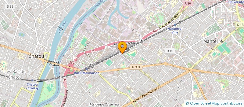 localisation de l'entreprise MADAME HAKIMA AMMOUR  NANTERRE