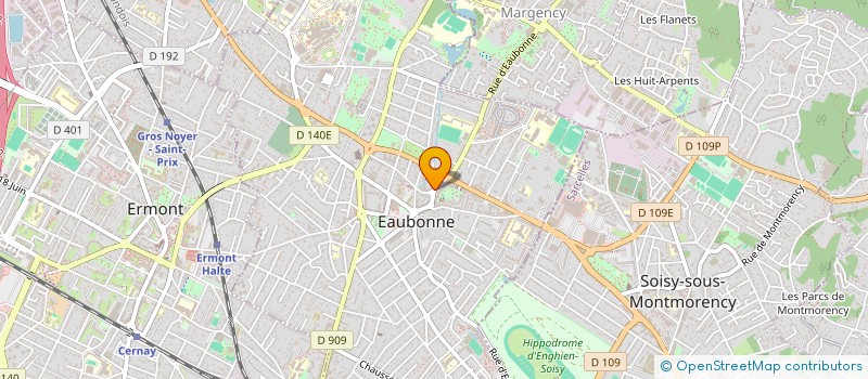 localisation de l'entreprise MADAME HAKIMA BOUCHAM à EAUBONNE