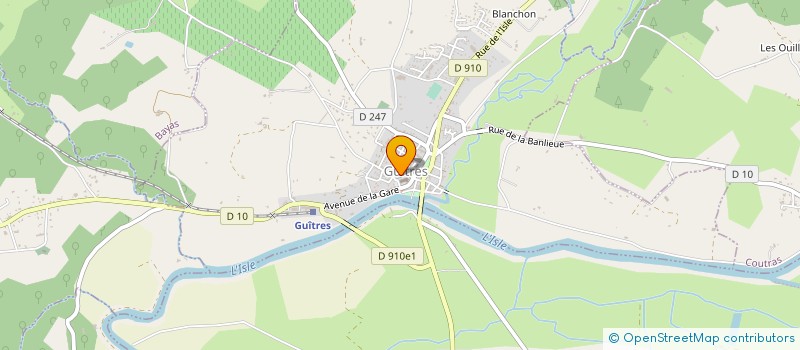 localisation de l'entreprise MADAME HAKIMA EL KADI  GUITRES