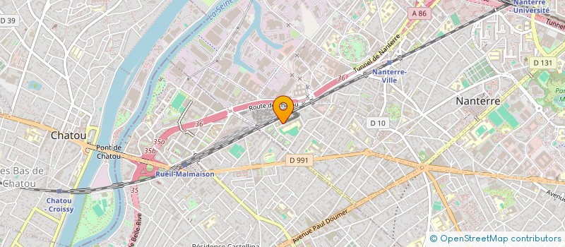 localisation de l'entreprise MADAME HAKIMA IFRI  NANTERRE