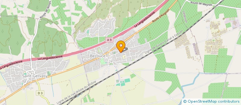 localisation de l'entreprise MADAME HAKIMA LOSSIF  BEZOUCE