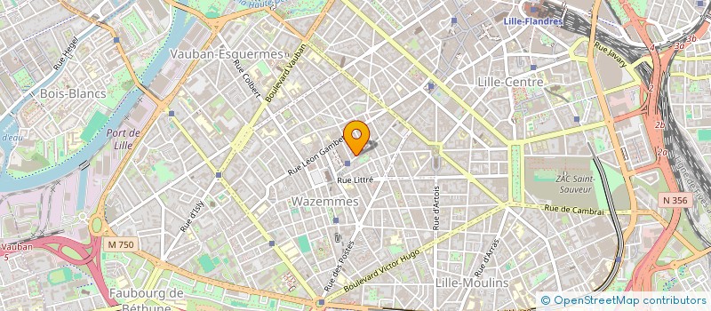 localisation de l'entreprise MADAME HAKIMA LOUNAS à LILLE