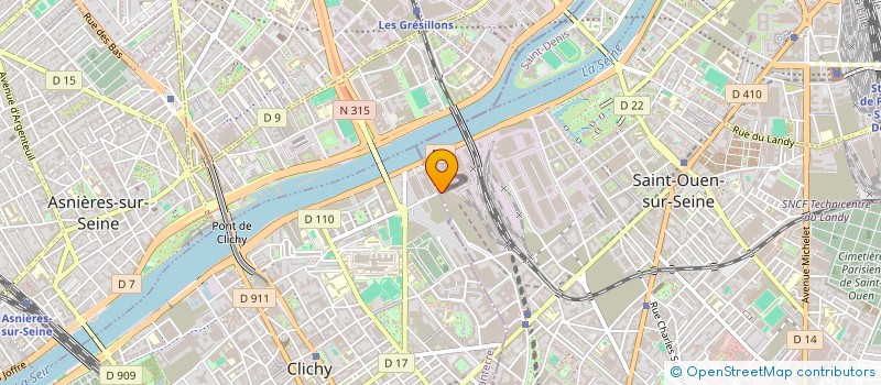 localisation de l'entreprise MADAME HAKIMA MESSAOUDI à SAINT-OUEN-SUR-SEINE