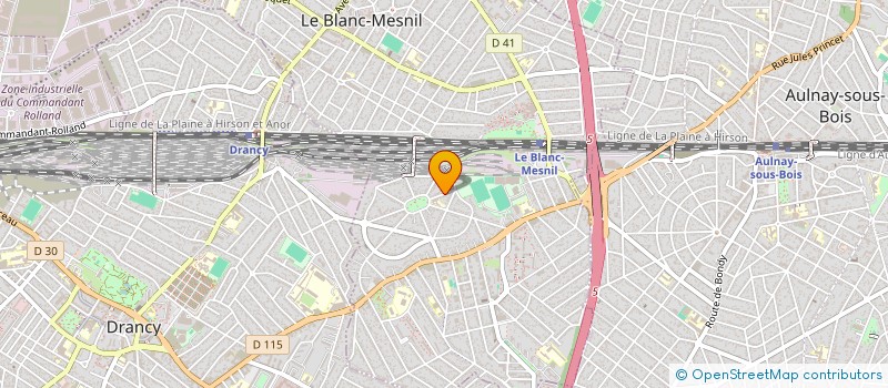 localisation de l'entreprise MADAME HAKIMA SIDHOUMI à LE BLANC-MESNIL