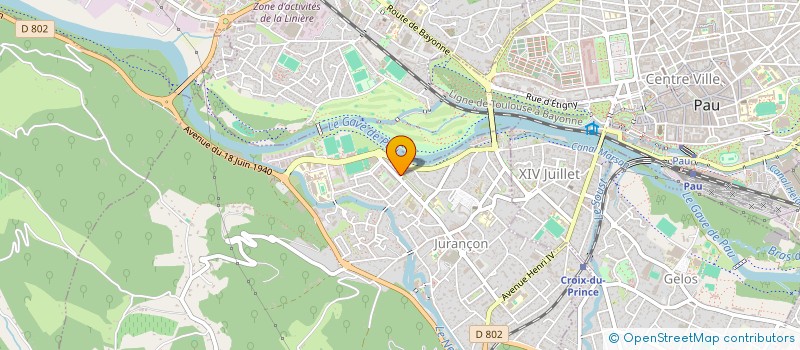 localisation de l'entreprise MADAME HAKIMA TAJAMOATI  JURANCON