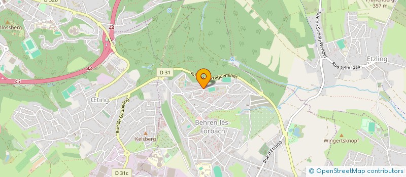 localisation de l'entreprise MADAME HAKIMA TOUABI  BEHREN-LES-FORBACH