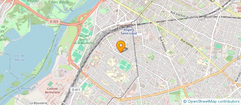 localisation de l'entreprise MADAME HAKIMA ZIANI à ANGERS