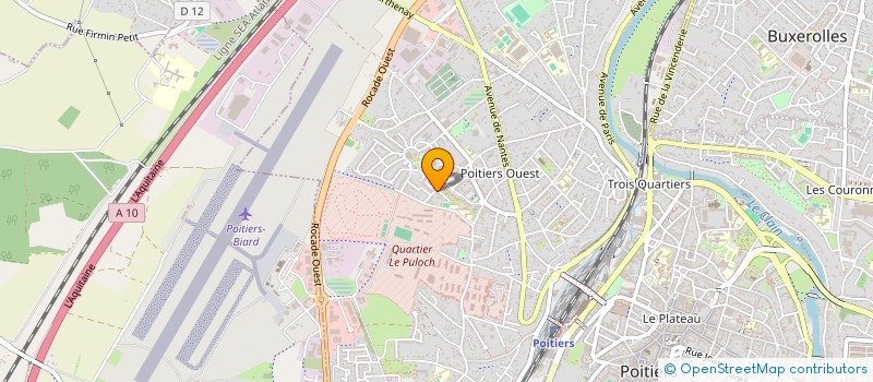 localisation de l'entreprise MADAME HAKKI SAHIN à POITIERS