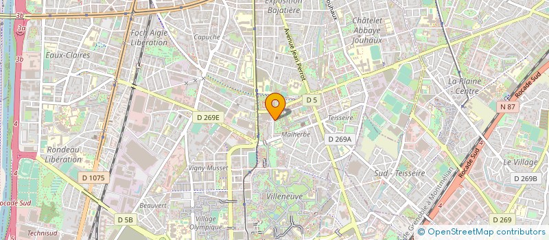 localisation de l'entreprise MADAME HALA AL KATLABI  GRENOBLE