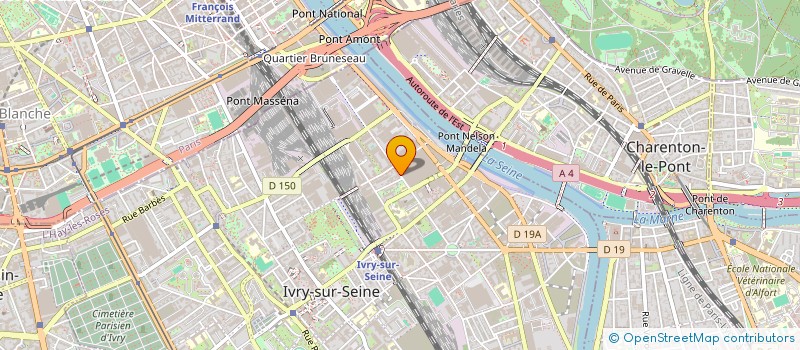 localisation de l'entreprise MADAME HALA BEHLOULI  IVRY-SUR-SEINE