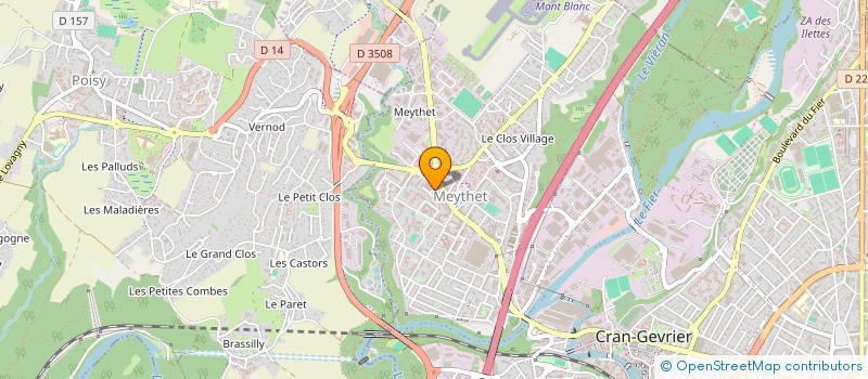 localisation de l'entreprise MADAME HALA BOUTCHICHA à ANNECY