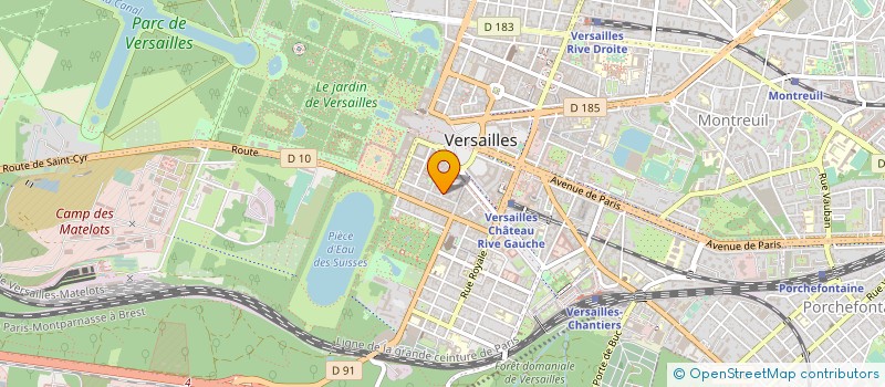 localisation de l'entreprise MADAME HALA EL SHENNAWY à VERSAILLES