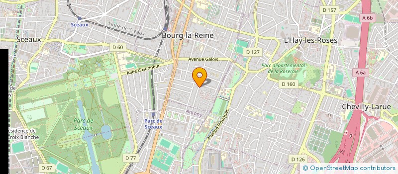 localisation de l'entreprise MADAME HALAH AL JUHAISHI à BOURG-LA-REINE