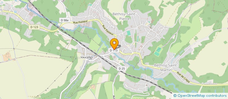 localisation de l'entreprise MADAME HALE YAPICI  BETHISY-SAINT-PIERRE