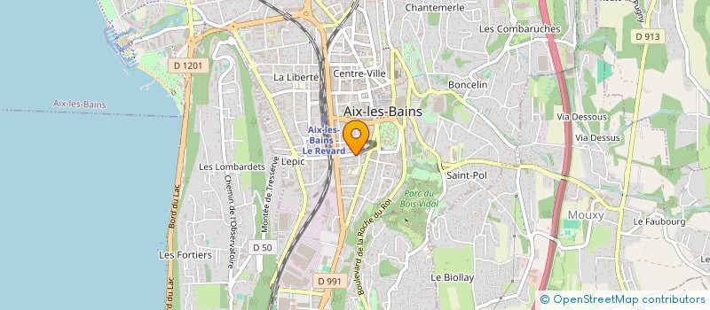 localisation de l'entreprise MADAME HALEMA ANTRA à AIX-LES-BAINS