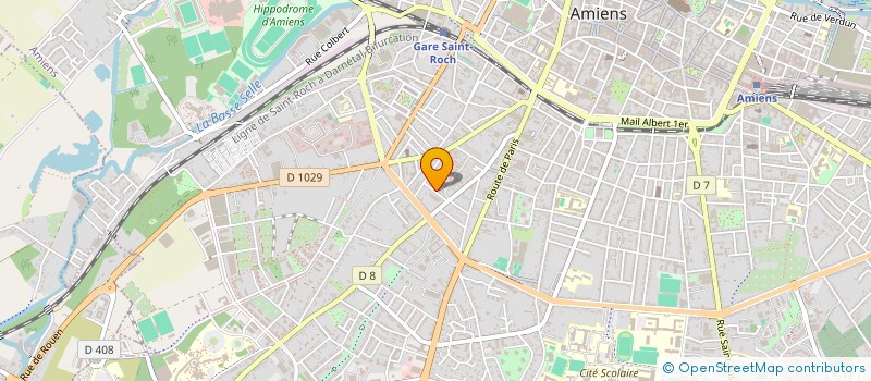 localisation de l'entreprise MADAME HALEY BADER à AMIENS