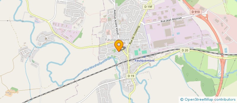 localisation de l'entreprise MADAME HALIBA TOUMI  FAULQUEMONT