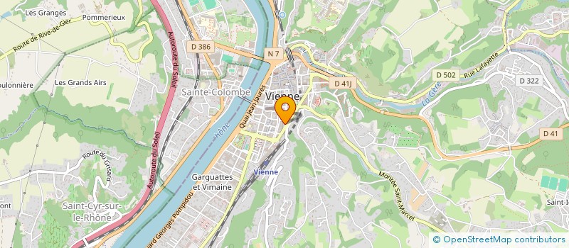 localisation de l'entreprise MADAME HALIDI ANITA à VIENNE