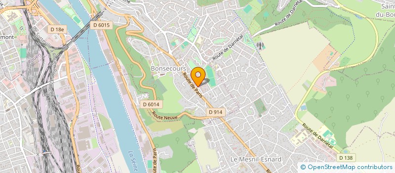 localisation de l'entreprise MADAME HALILMA CHERFIOUI  BONSECOURS