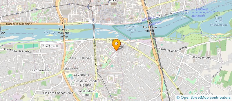 localisation de l'entreprise MADAME HALIMA ABBAS  ORLEANS