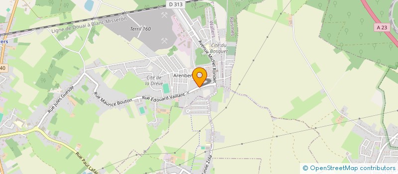 localisation de l'entreprise MADAME HALIMA AHYOUD  WALLERS