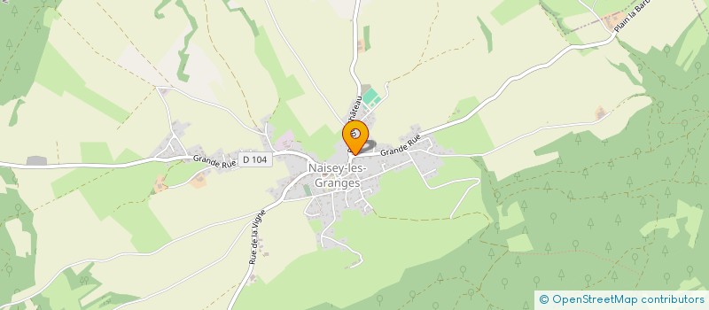 localisation de l'entreprise MADAME HALIMA AMIN  NAISEY-LES-GRANGES