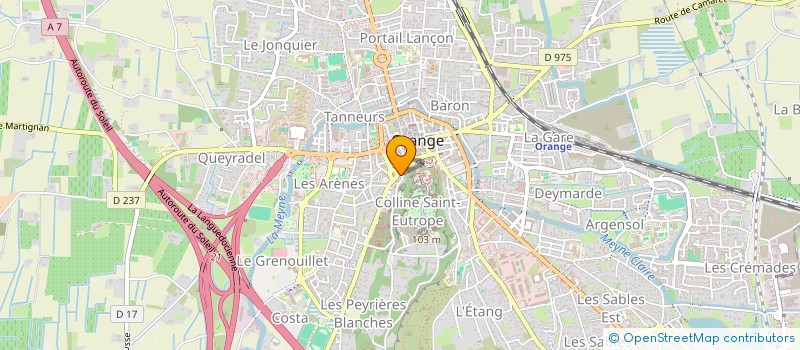 localisation de l'entreprise MADAME HALIMA BOUANANI  ORANGE