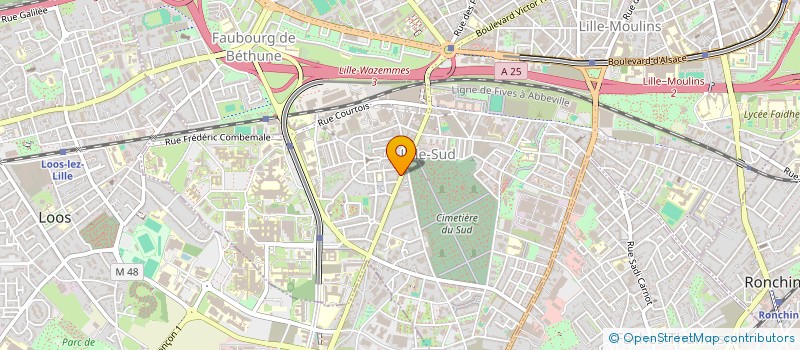 localisation de l'entreprise MADAME HALIMA BOUSSAOUI à LILLE