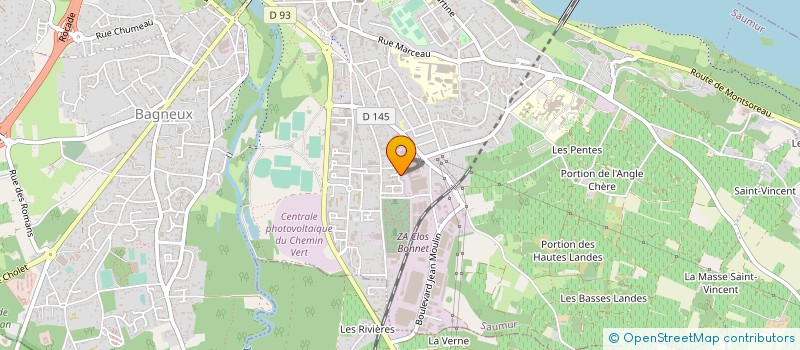 localisation de l'entreprise MADAME HALIMA CHAABANE  SAUMUR